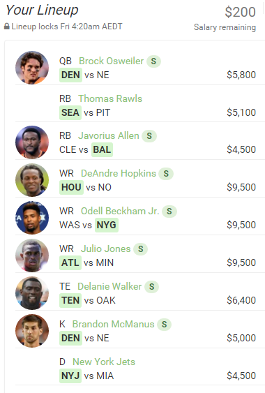 @rumballz is putting all of his money into the WR corp this week